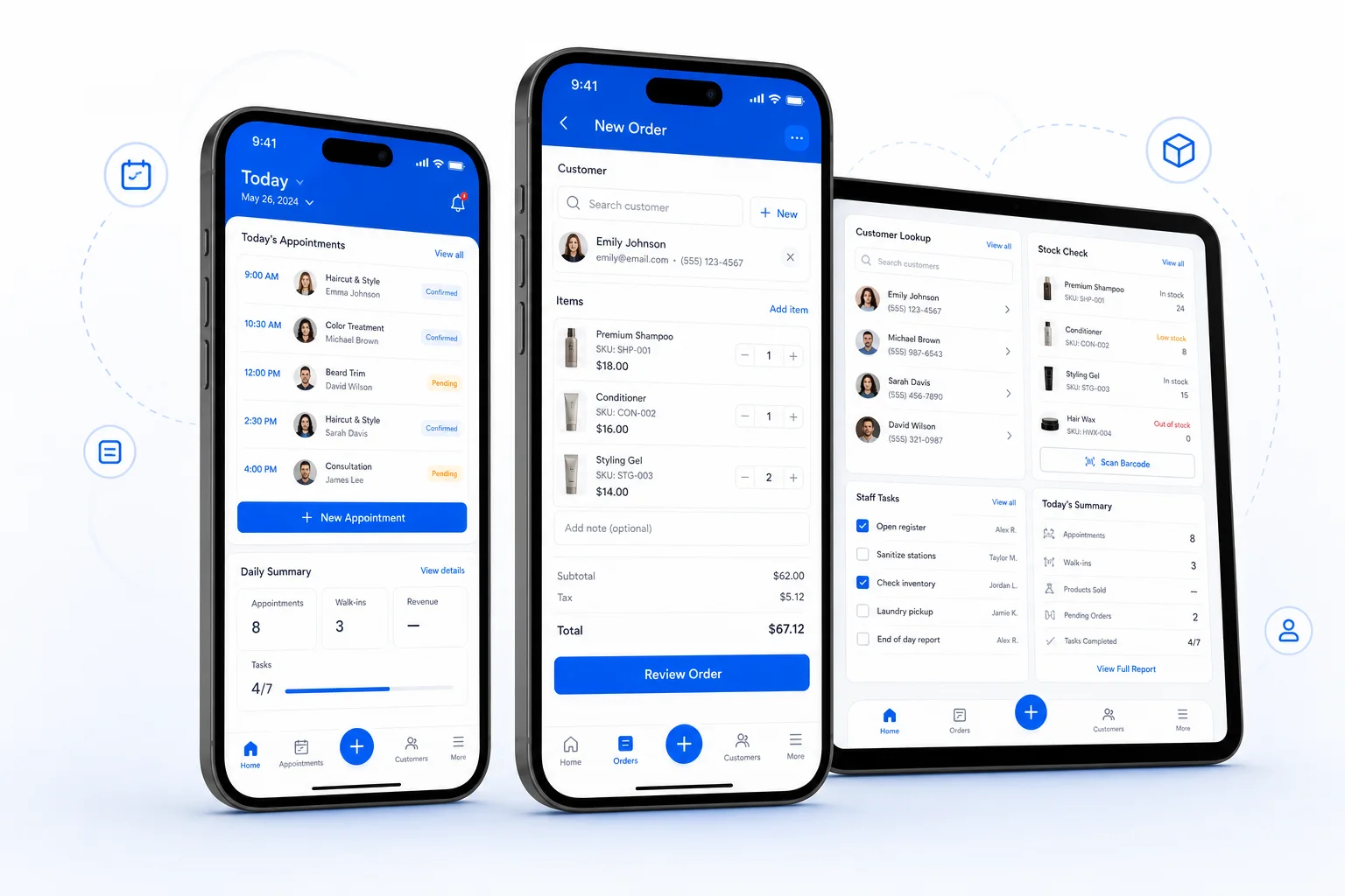 Terminal mobile marchand